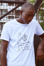 Load image into Gallery viewer, Robotica Series: WASH YOUR MIND OUT WITH SOAP - White T Shirt
