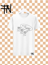 Load image into Gallery viewer, Robotica Series: I&#39;M NOT LIKE EVERYBODY ELSE - White T Shirt
